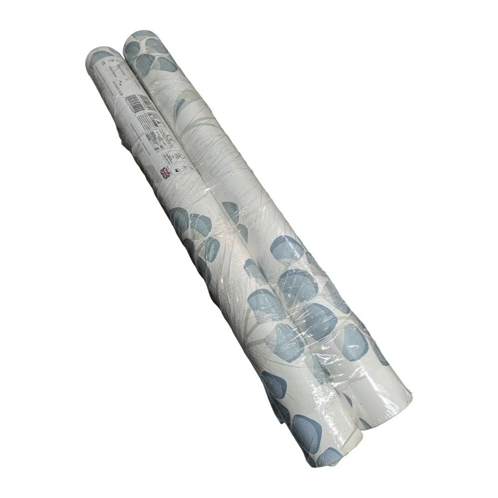 A Street Prints Signature by Sarah Richardson Wallpaper Blue Floral 2 Rolls